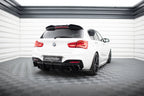 Splitters laterales traseros V.5 (para difusor trasero V.3) para BMW 1 M-Pack / M140i F20 Facelift
