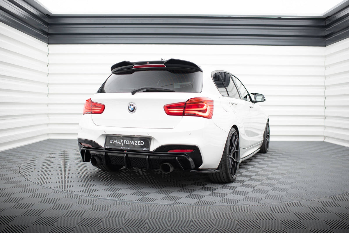 Splitters laterales traseros V.5 (para difusor trasero V.3) para BMW 1 M-Pack / M140i F20 Facelift