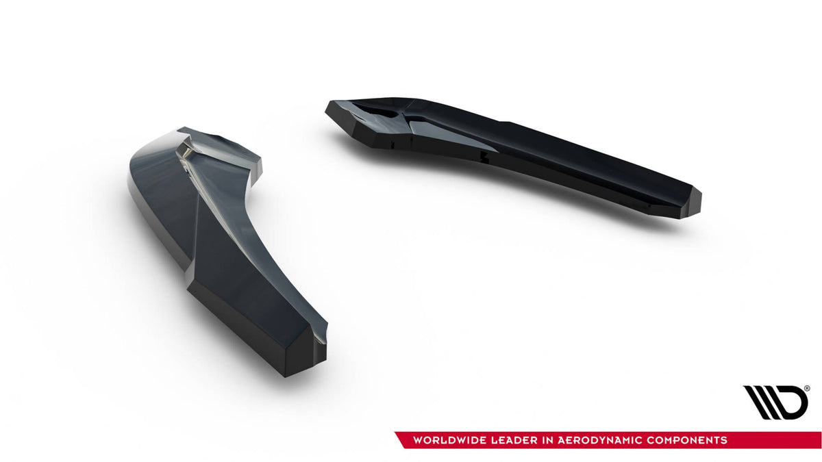 Splitters laterales traseros V.5 (para difusor trasero V.3) para BMW 1 M-Pack / M140i F20 Facelift