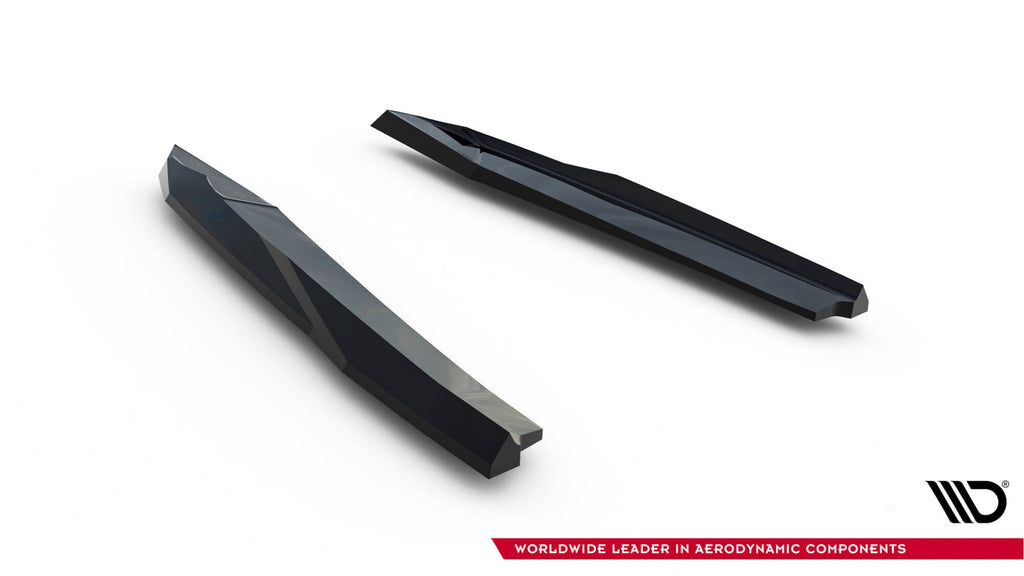 Splitters laterales traseros V.5 para Skoda Octavia RS Liftback / Combi Mk4 / Mk4 Facelift