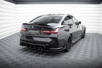 Splitters laterales traseros V.6 (estilo CSL) (para difusor trasero V.1) para BMW M3 Sedan / Touring G80 / G81