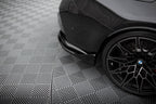 Splitters laterales traseros V.6 (estilo CSL) (para difusor trasero V.1) para BMW M3 Sedan / Touring G80 / G81