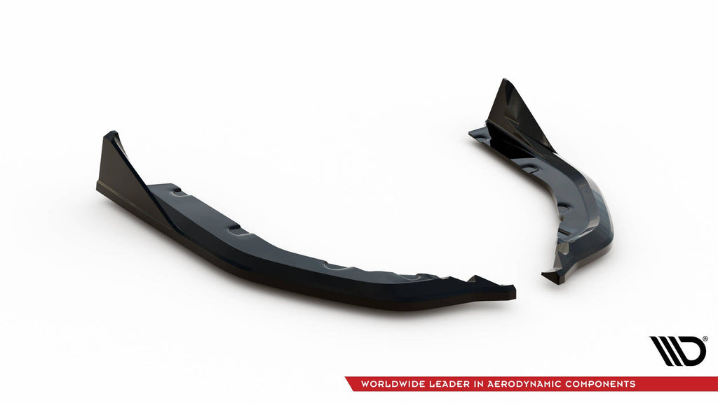 Splitters laterales traseros V.6 (estilo CSL) (para difusor trasero V.1) para BMW M3 Sedan / Touring G80 / G81