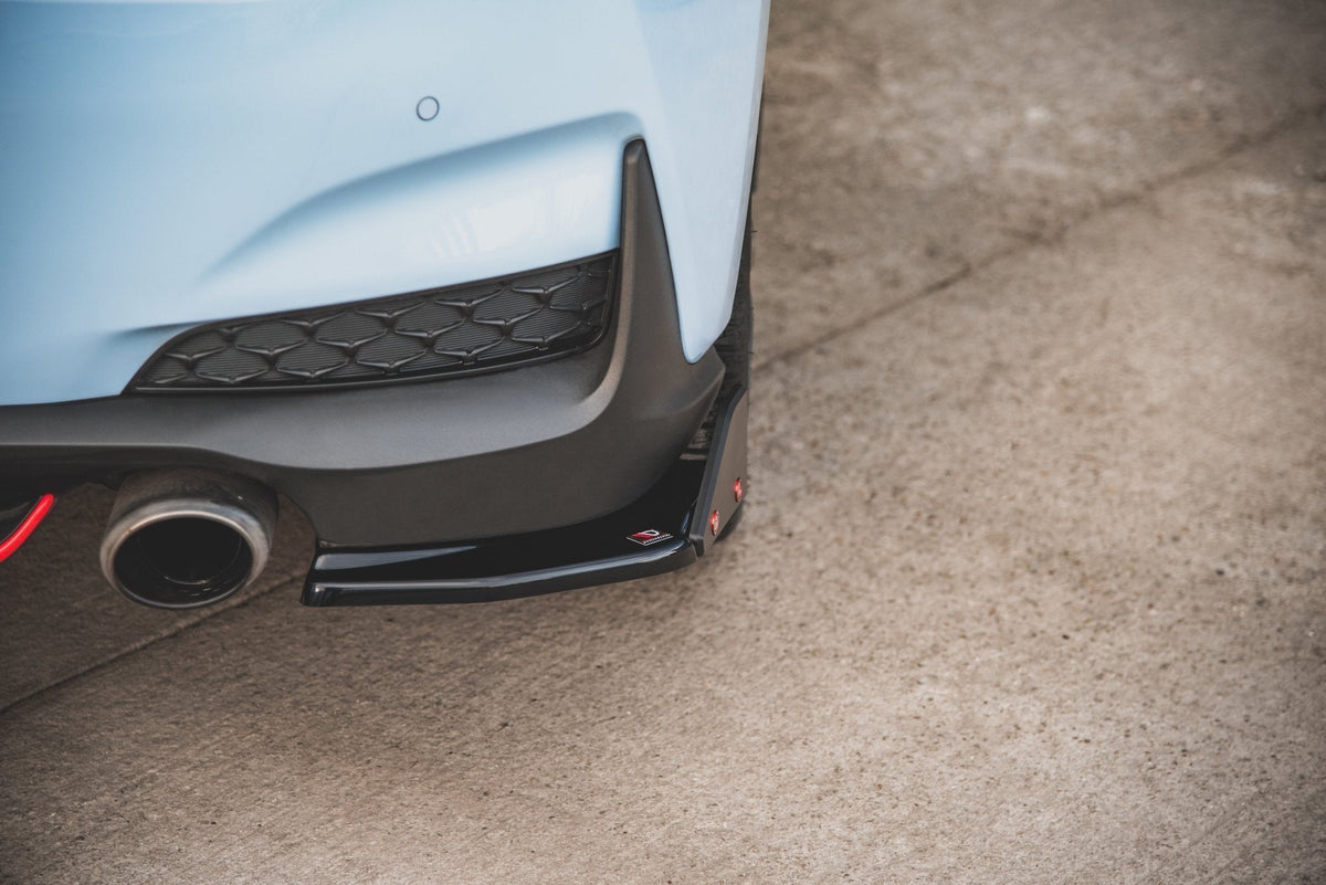 Splitters laterales traseros V.6 + flaps para Hyundai I30 N Mk3 Hatchback
