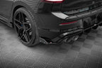 Splitters laterales traseros V.6 + flaps para Volkswagen Golf R Hatchback Mk8 Fits only with : VW-GO-8-R-RS2G
