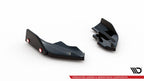 Splitters laterales traseros V.6 + flaps para Volkswagen Golf R Hatchback Mk8 Facelift Fits only with : VW-GO-8-R-RS2G