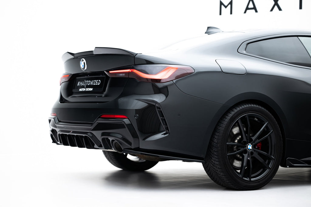 Splitters laterales traseros V.7 para BMW 4 M-Pack G22 / G23 / G22 Facelift / G23 Facelift