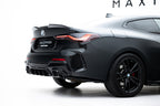 Splitters laterales traseros V.7 para BMW 4 M-Pack G22 / G23 / G22 Facelift / G23 Facelift