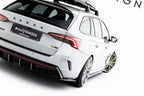 Splitters laterales traseros V.7 para Skoda Octavia RS Liftback / Combi Mk4