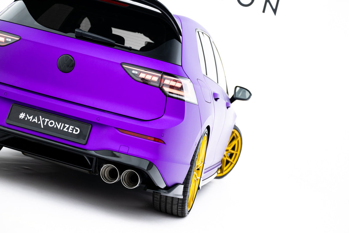 Splitters laterales traseros V.7 para Volkswagen Golf R Hatchback Mk8 / Mk8 Facelift