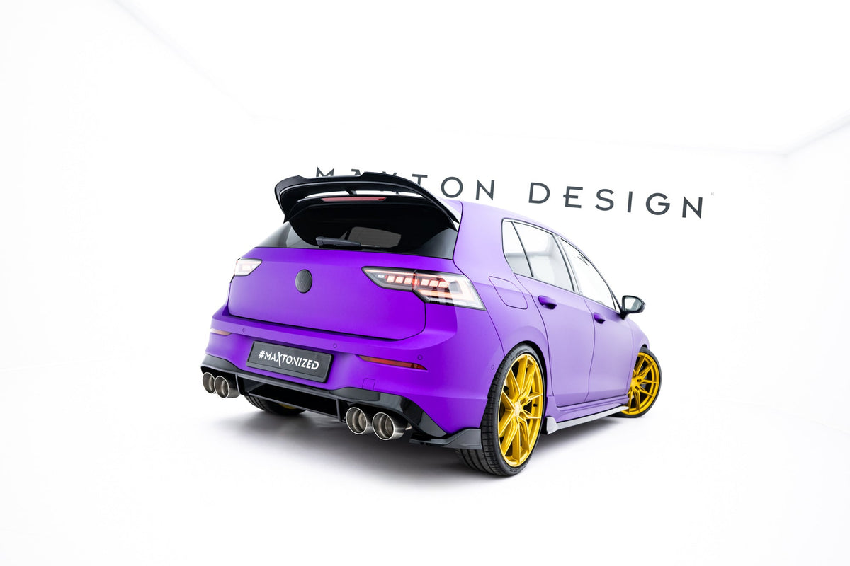 Splitters laterales traseros V.7 para Volkswagen Golf R Hatchback Mk8 / Mk8 Facelift