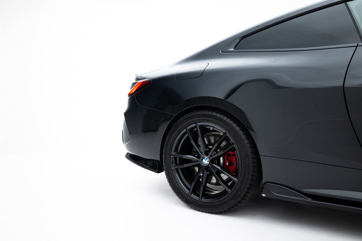 Splitters laterales traseros V.8 para BMW 4 M-Pack G22 / G23 / G22 Facelift / G23 Facelift