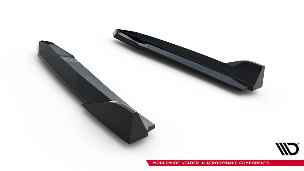 Splitters laterales traseros V.8 para Skoda Octavia RS Liftback / Combi Mk4