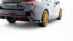Splitters laterales traseros V.8 para Skoda Octavia RS Liftback / Combi Mk4