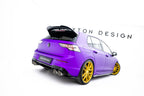 Splitters laterales traseros V.8 para Volkswagen Golf R Hatchback Mk8 / Mk8 Facelift