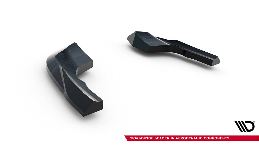 Splitters laterales traseros V.8 para Volkswagen Golf R Hatchback Mk8 / Mk8 Facelift