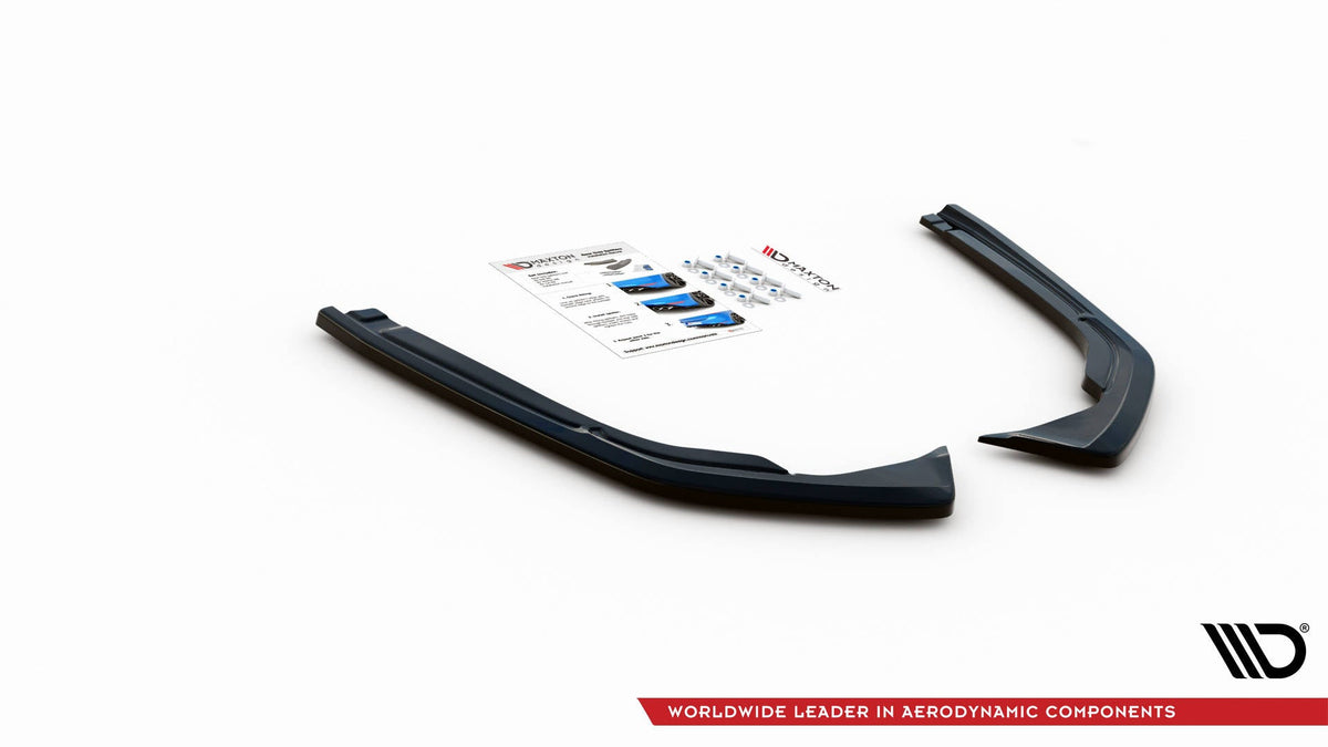 Splitters laterales traseros para Volkswagen Arteon R-Line Sedan / Shooting Brake Mk1 Facelift