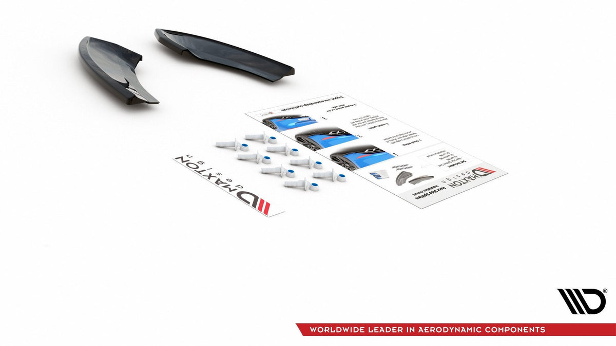 Splitters laterales traseros para Volkswagen Golf Mk7 GTI TCR