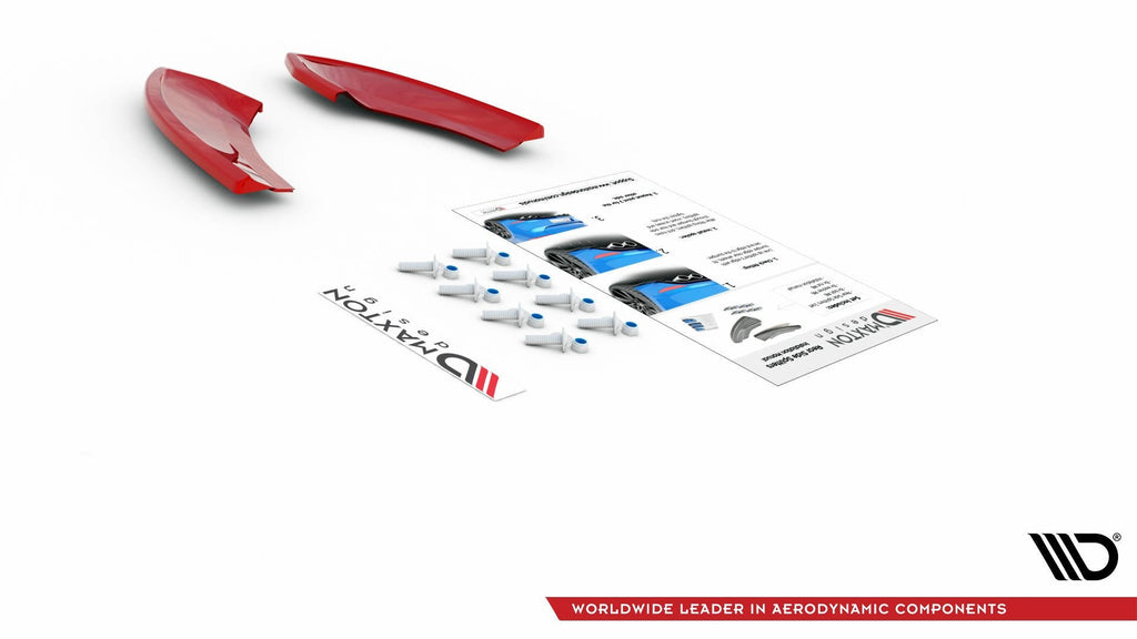 Splitters laterales traseros para Volkswagen Golf Mk7 GTI TCR