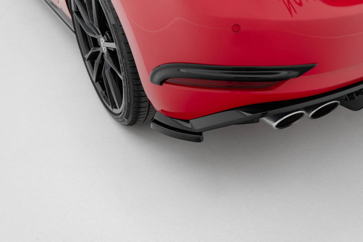 Splitters laterales traseros para Volkswagen Golf Hatchback R / R-Line Mk7 Facelift