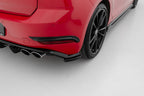 Splitters laterales traseros para Volkswagen Golf Hatchback R / R-Line Mk7 Facelift