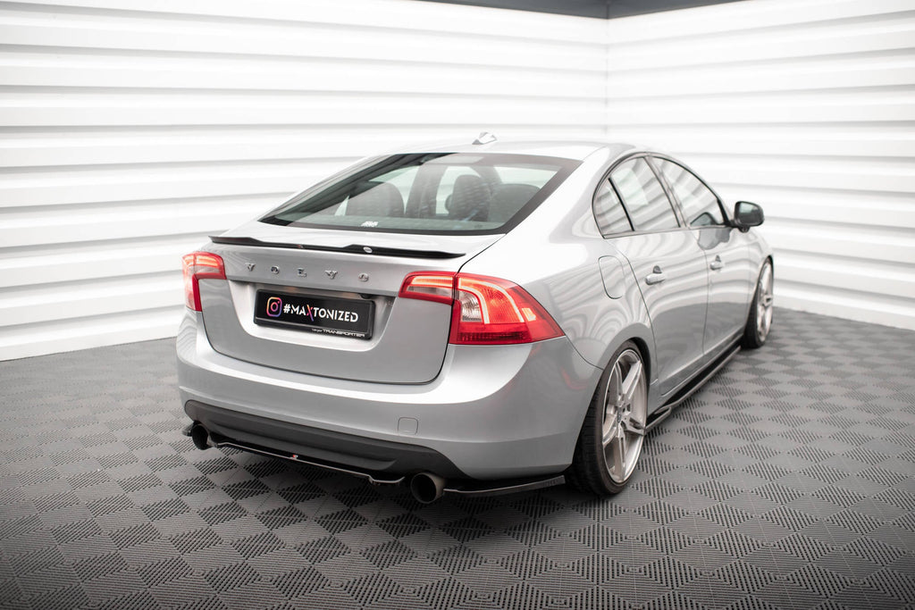 Splitters laterales traseros para Volvo S60 Mk2