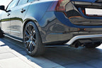 Splitters laterales traseros para Volvo V60 Polestar Facelift