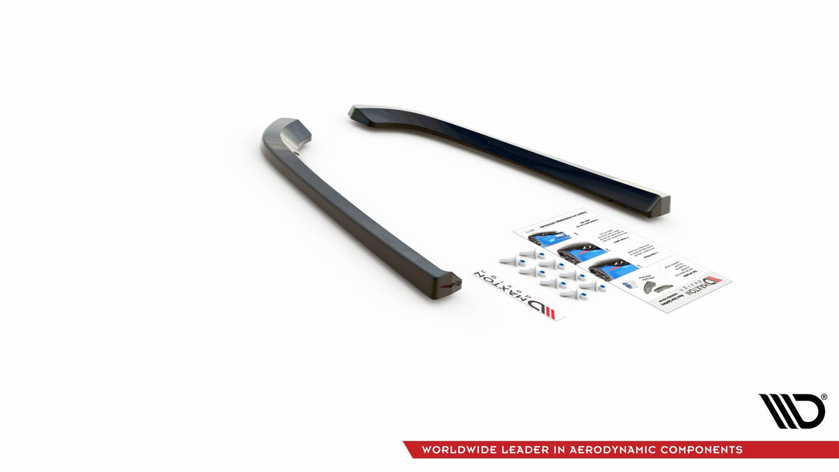Splitters laterales traseros para Volvo V70 Mk3