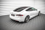 Splitters laterales traseros para Tesla Model S Facelift