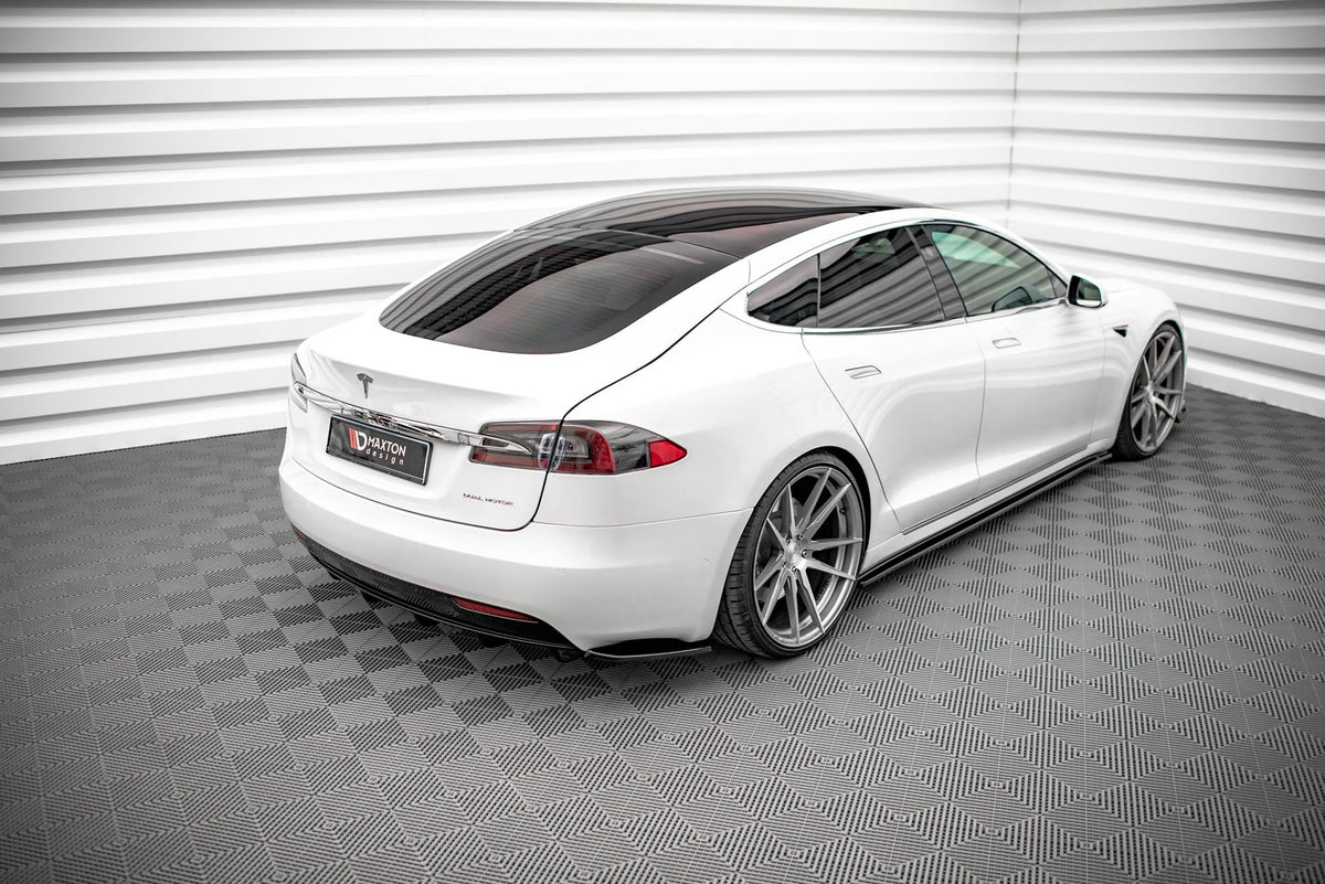 Splitters laterales traseros para Tesla Model S Facelift