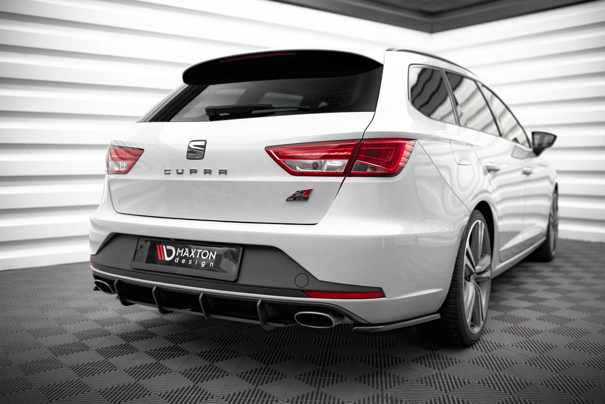Splitters laterales traseros V.1 para Seat Leon Cupra Sportstourer Mk3