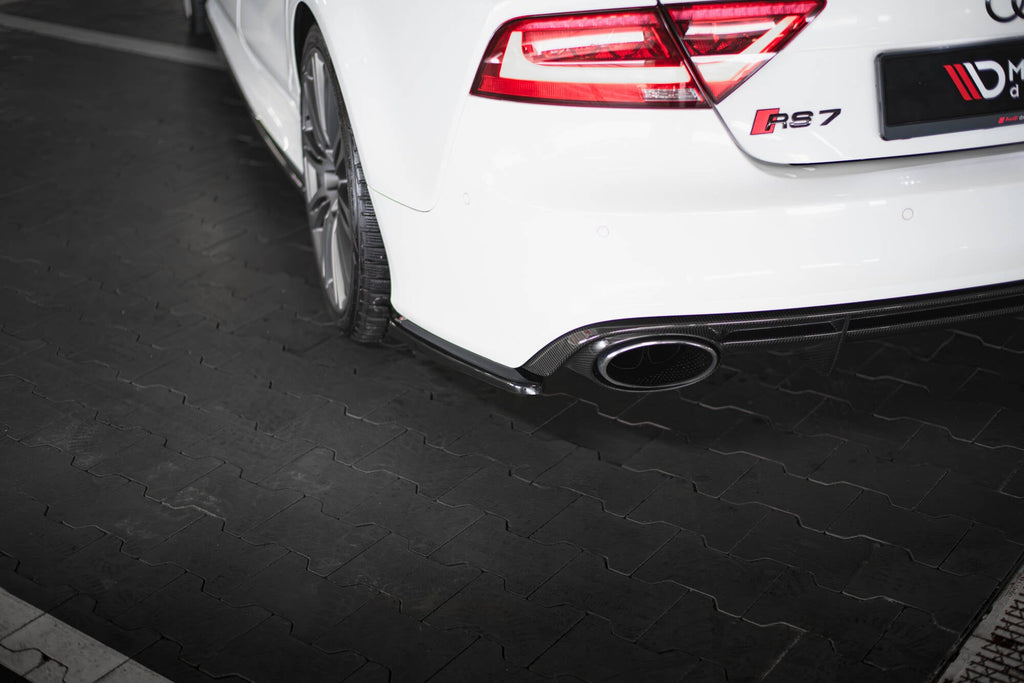 Splitters laterales traseros V.2 para Audi RS7 C7