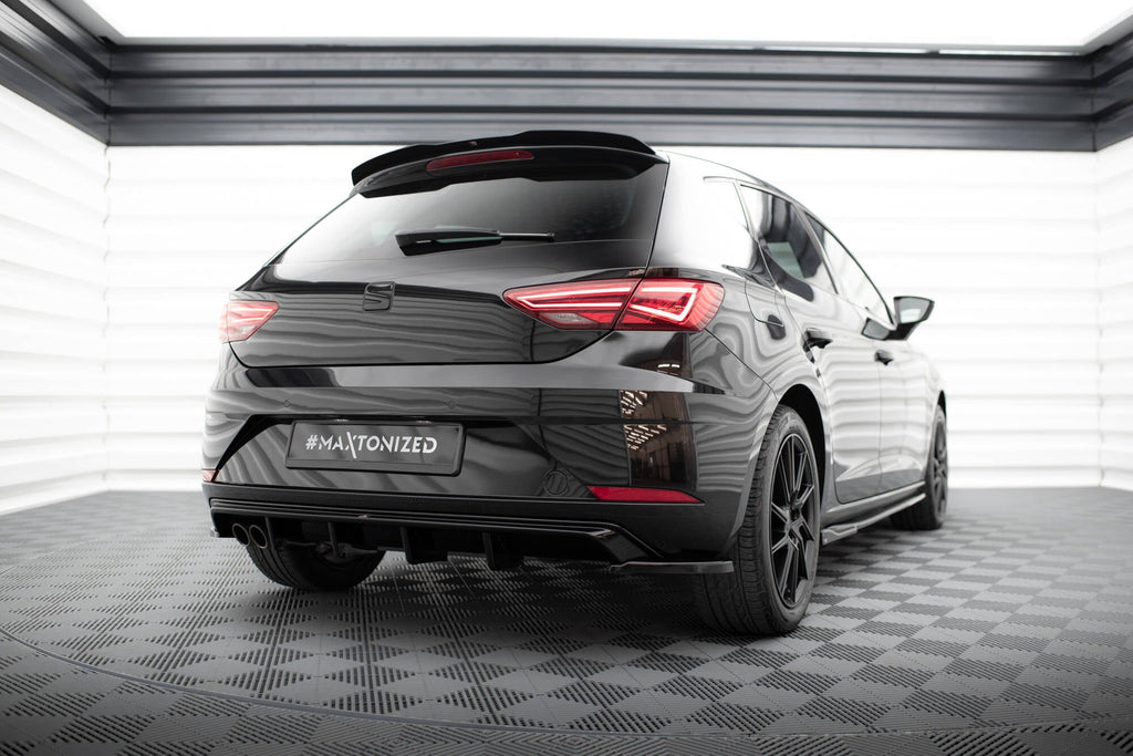 Splitters laterales traseros V.2 para Seat Leon Hatchback Mk3 Facelift