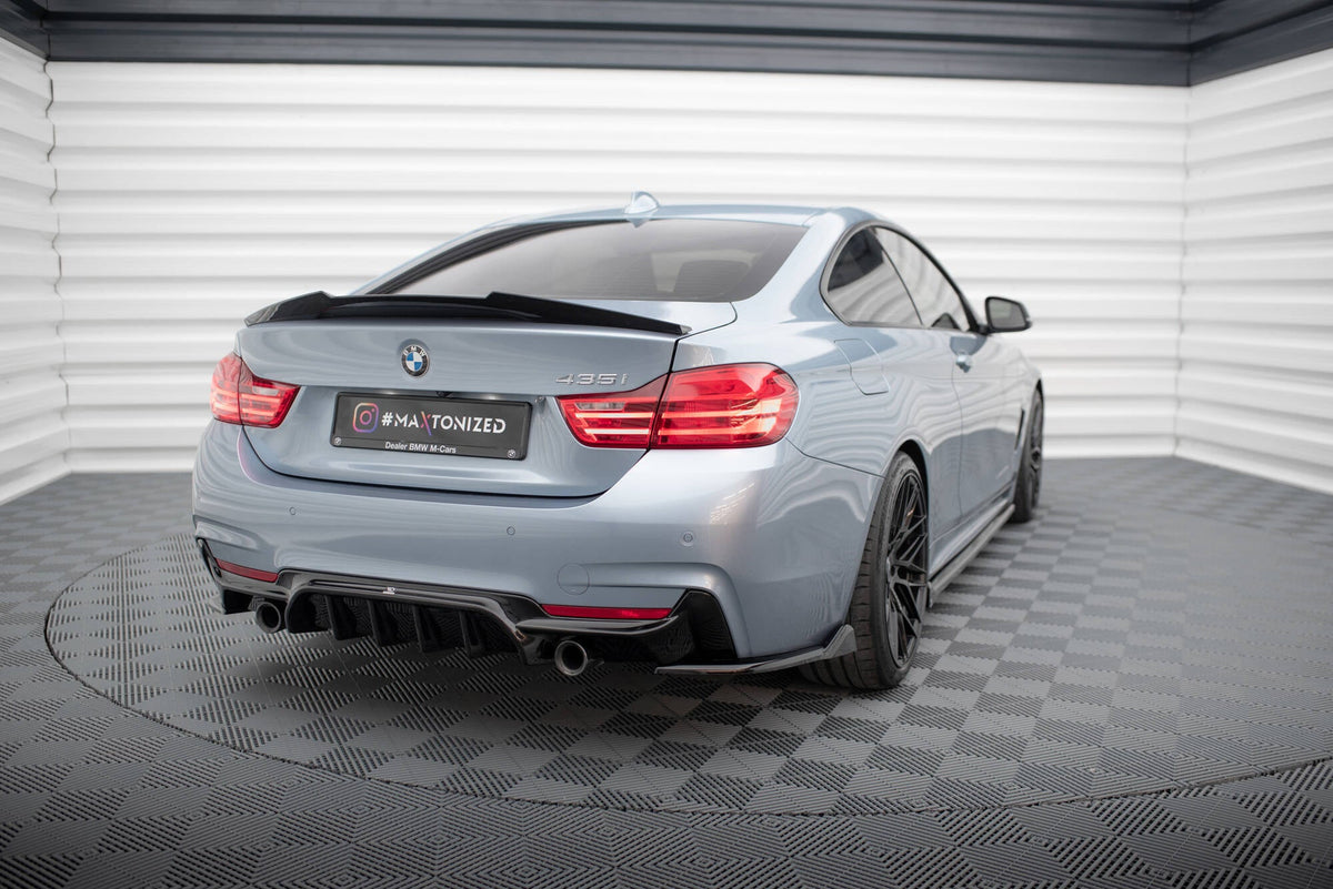 Splitters laterales traseros V.5 para BMW 4 Coupe M-Pack F32