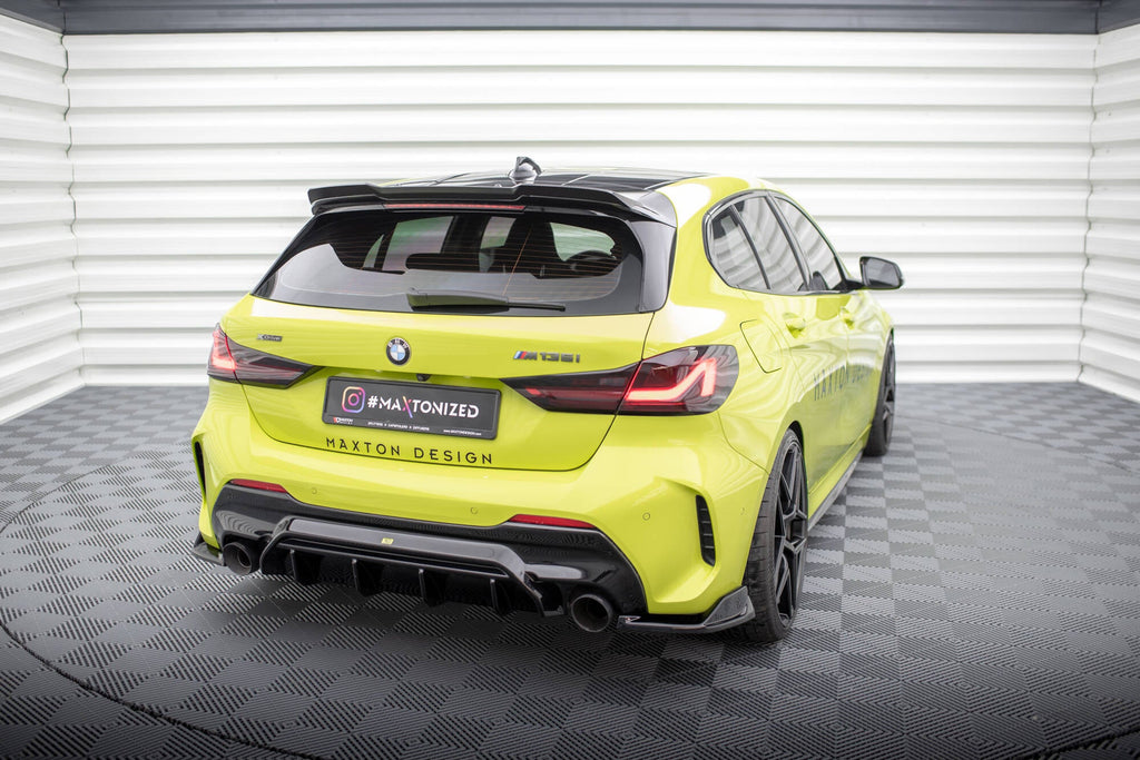 Splitters laterales traseros V.8 (para difusor trasero V.1) para BMW 1 M-Pack / M135i / 128ti F40