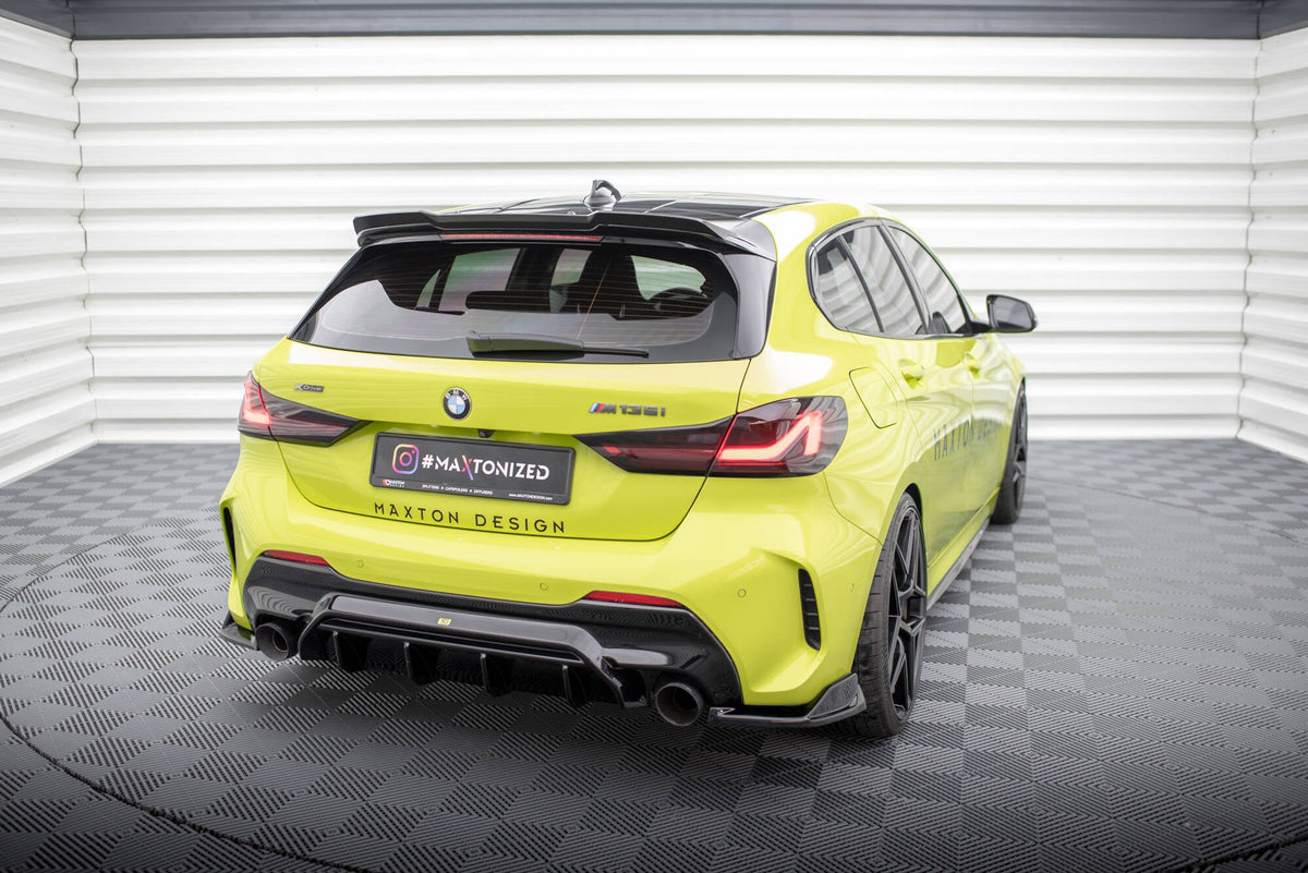 Splitters laterales traseros V.8 (para difusor trasero V.1) para BMW 1 M-Pack / M135i / 128ti F40
