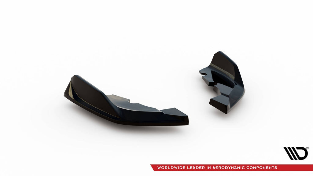 Splitters laterales traseros V.8 (para difusor trasero V.1) para BMW 1 M-Pack / M135i / 128ti F40