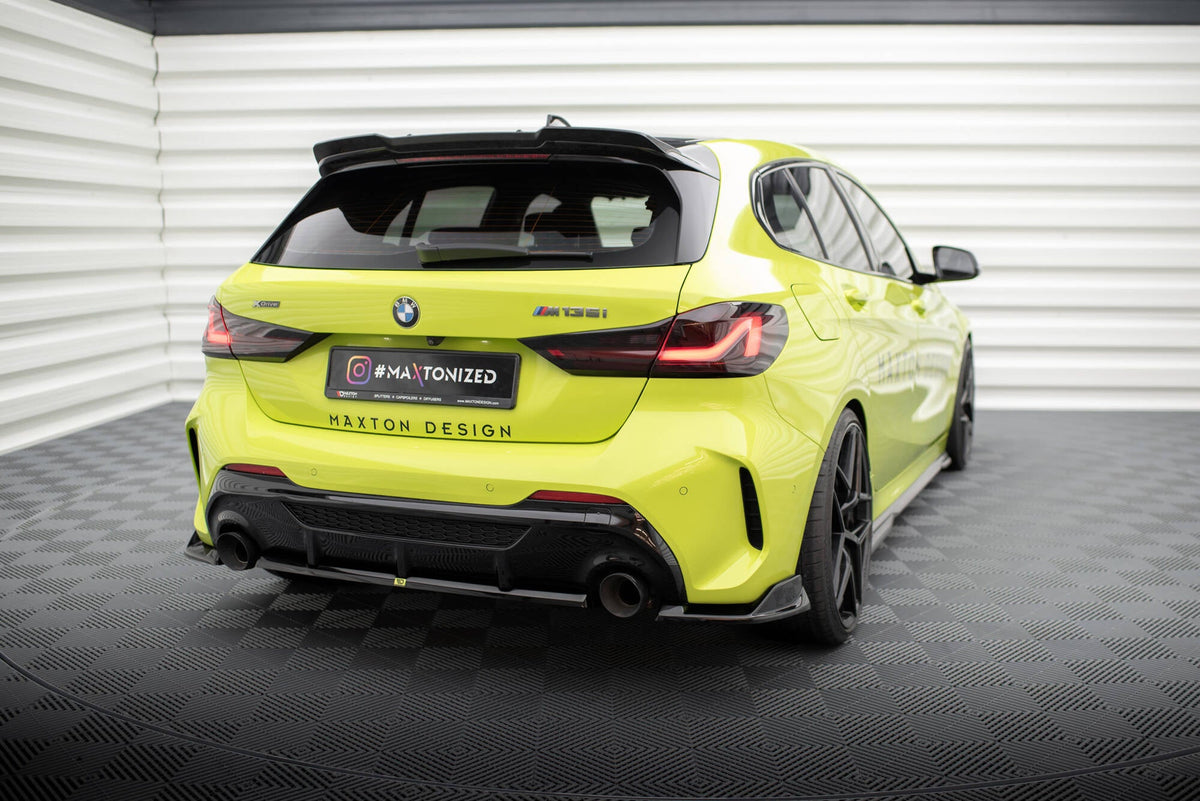 Splitters laterales traseros V.9 para BMW 1 M-Pack / M135i F40