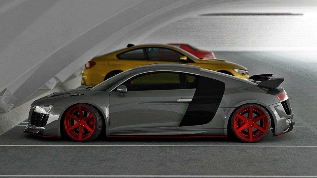 Alerón para Audi R8 Mk.1
