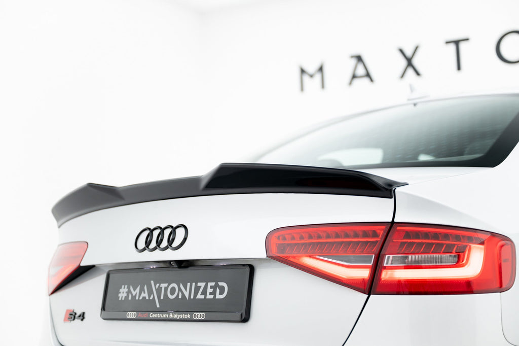 Extensión de alerón 3D para Audi S4 Sedan B8 Facelift