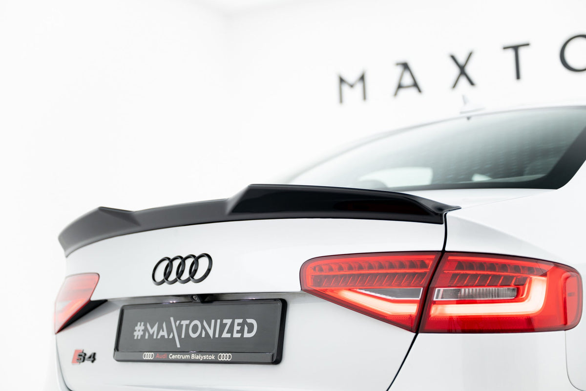 Extensión de alerón 3D para Audi S4 Sedan B8 Facelift