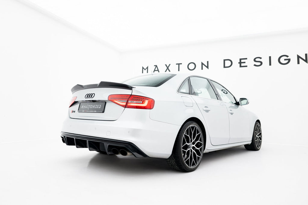 Extensión de alerón 3D para Audi S4 Sedan B8 Facelift