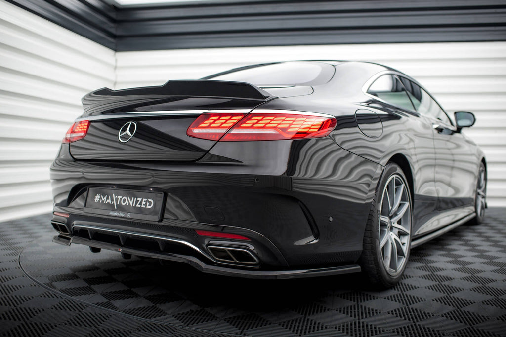 Extensión de alerón 3D para Mercedes-Benz S Coupe AMG-Line C217 Facelift