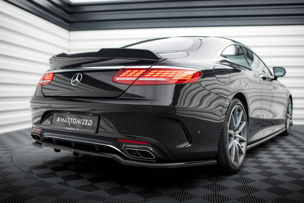 Extensión de alerón 3D para Mercedes-Benz S Coupe AMG-Line C217 Facelift