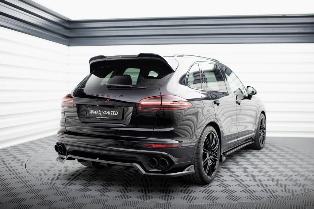 Extensión de alerón 3D para Porsche Cayenne Mk2 Facelift