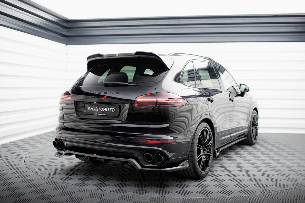 Extensión de alerón 3D para Porsche Cayenne Mk2 Facelift