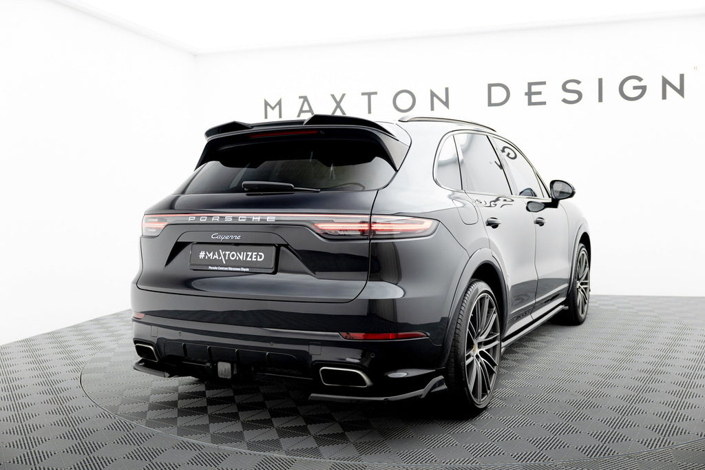 Extensión de alerón 3D para Porsche Cayenne Sport Design SUV Mk3
