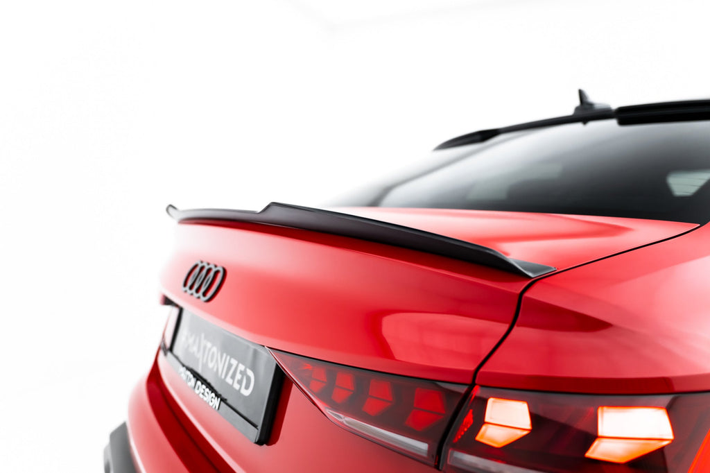 Extensión de alerón para Audi A3 S-Line Sedan / S3 Sedan 8Y Facelift