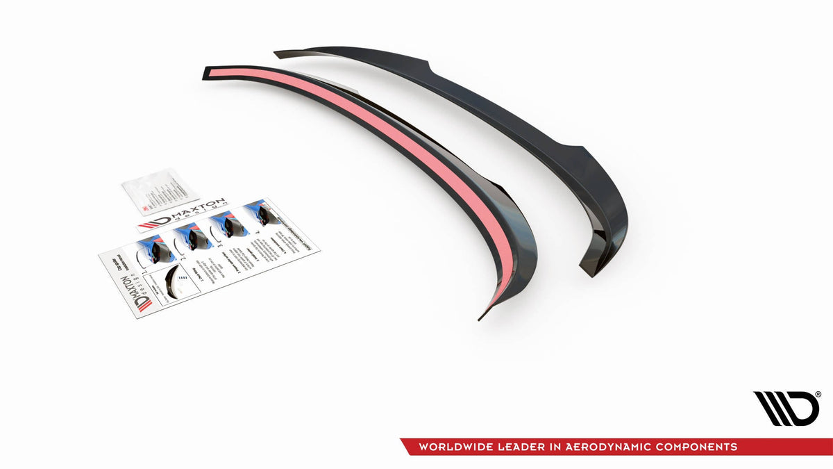 Extensión de alerón para Audi A3 Sportback 8V