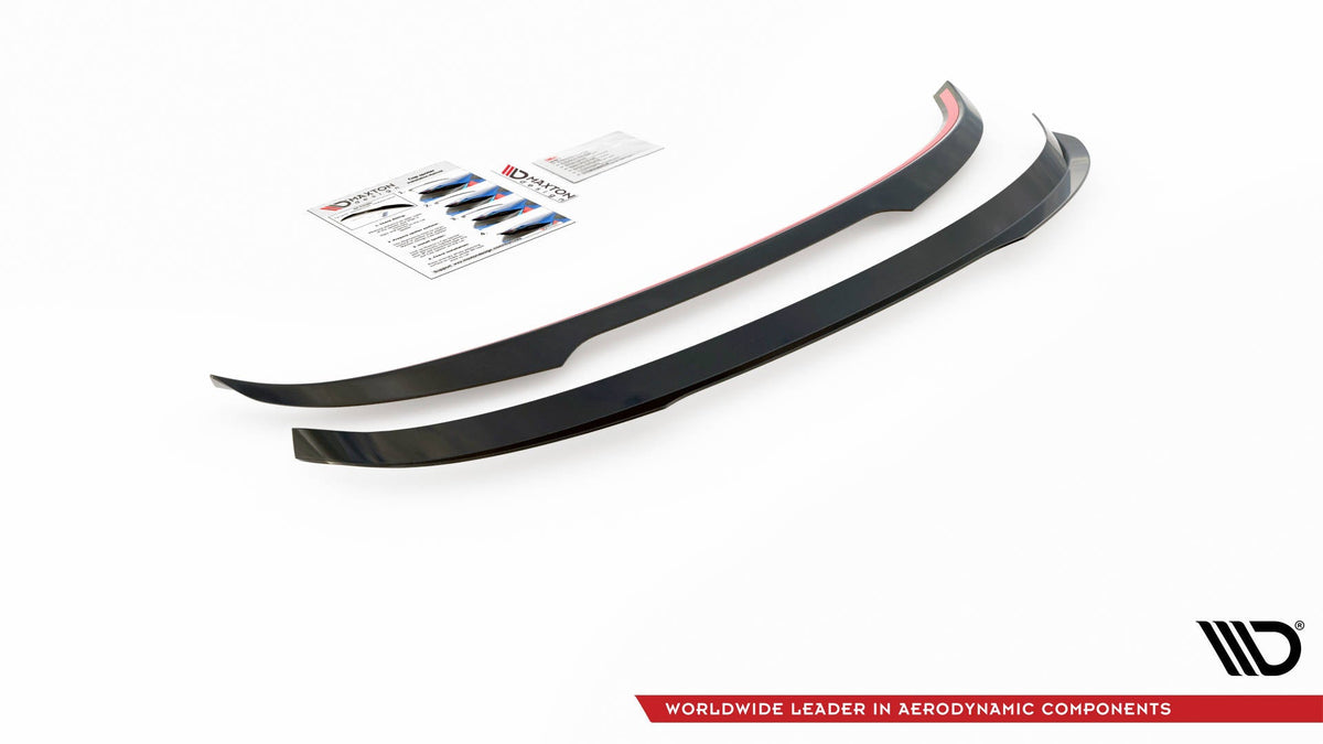 Extensión de alerón para Audi A3 Sportback 8V